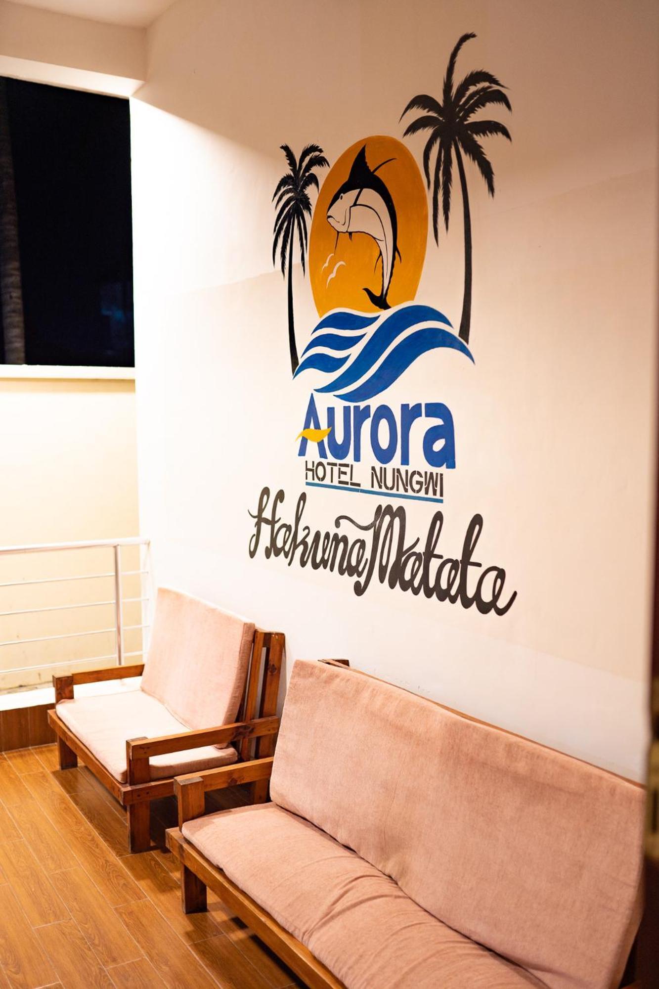 Aurora Beach Hotel นูงวี ภายนอก รูปภาพ